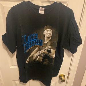 Luke Brian 2013 tour t shirt black men’s size XL